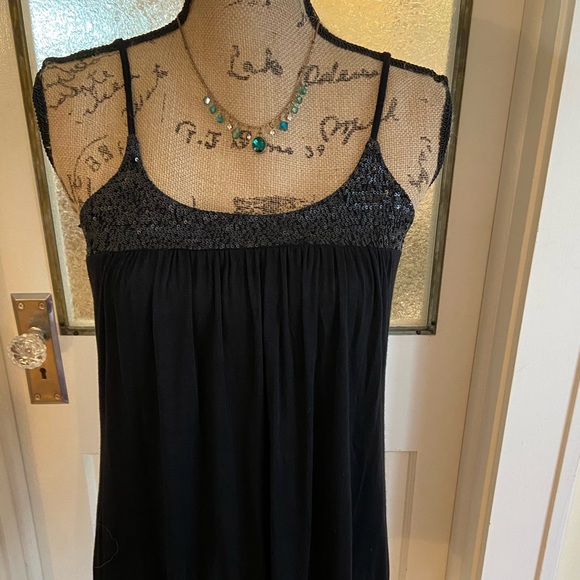 Fun sequin embellished black tunic/mini dress! - Picture 5 of 7